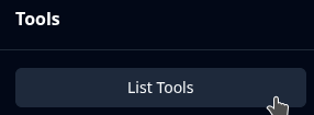 MCP Inspector: List Tools button